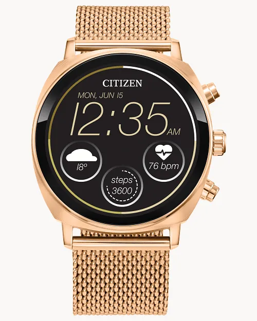 Citizen's first smartwatch sale